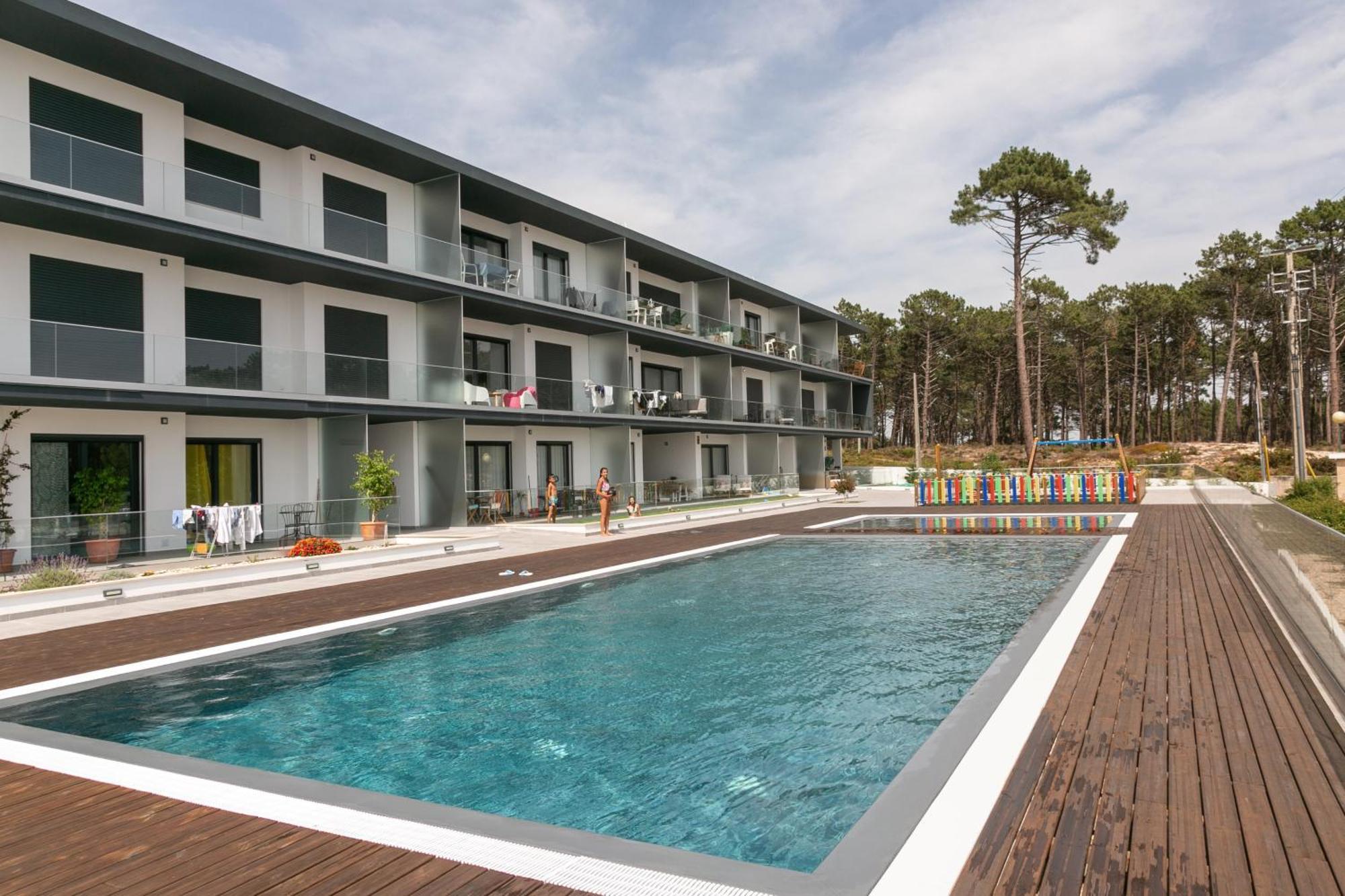Sea & Sun Apartment นาซาเร ภายนอก รูปภาพ